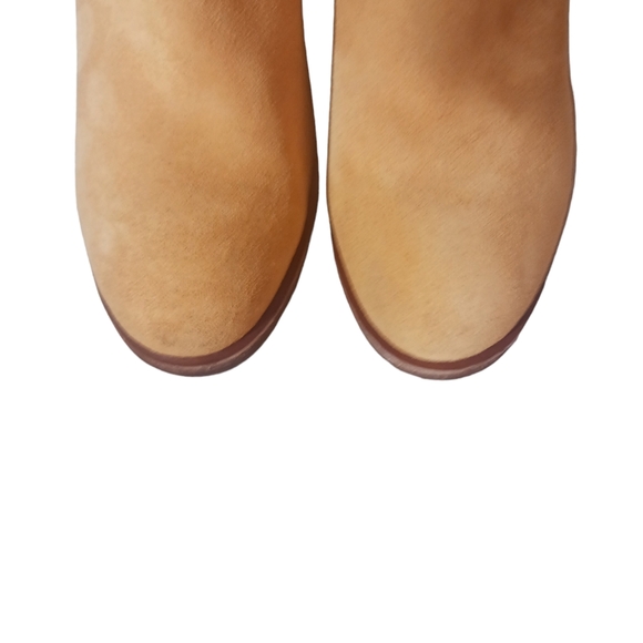 Kork-Ease Suede Stacked Heel Western Ankle Booties Women’s 8M - Picture 5 of 13